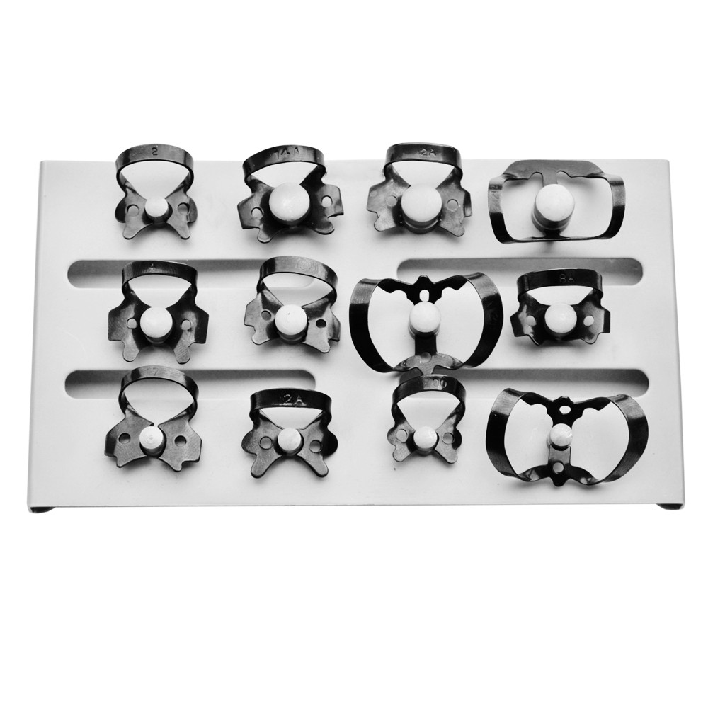 Dental Rubber Dam Clamps Set — Dental Instruments by EQUIPES Instruments