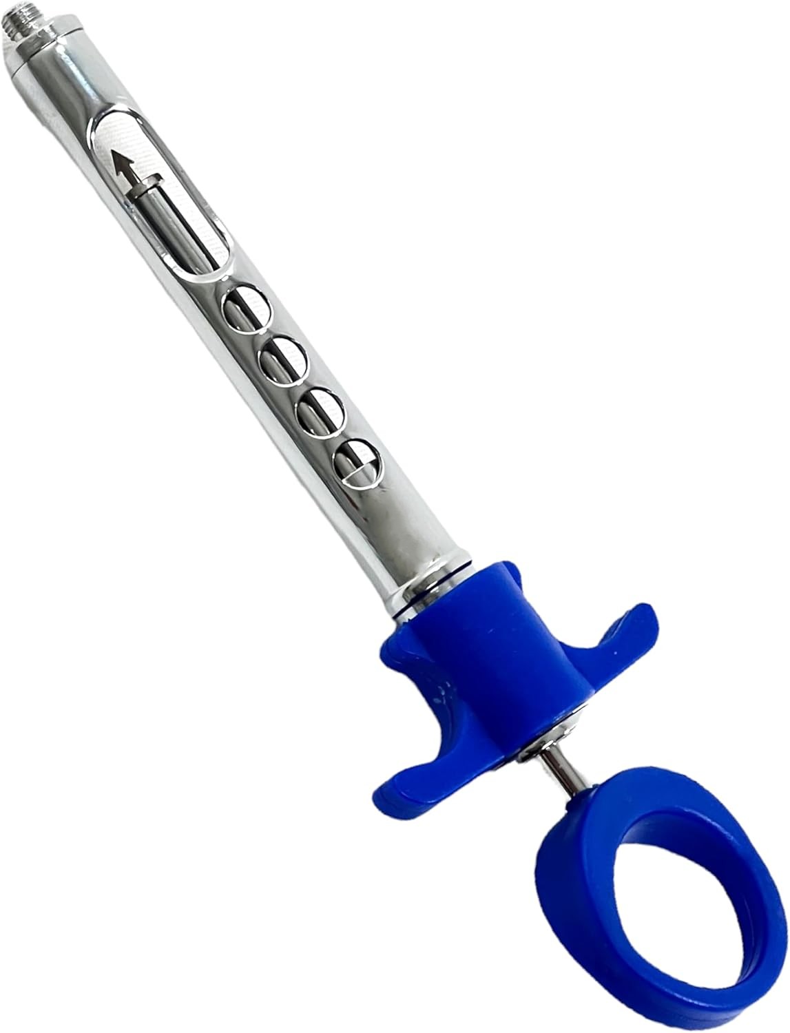 Dental Syringe with Plastic Handle & Arrow Tipped Internal Rod - German Stainless Steel (1.8ccmL - Blue) — Dental Instruments by EQUIPES Instruments
