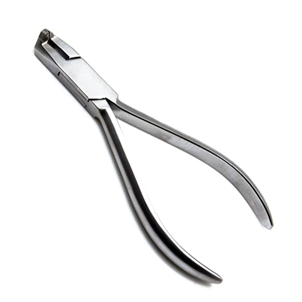 Distal End Cutter Plier - Orthodontic Distal Wire Cutter with Safety Hold  Flush Cut Distal Cutter TC Tip  13cm — Dental Instruments by EQUIPES Instruments