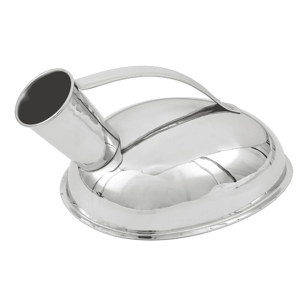 Holloware Instruments Urinal-Pot-Male Stainless  Steel — Medical Holloware by EQUIPES Instruments