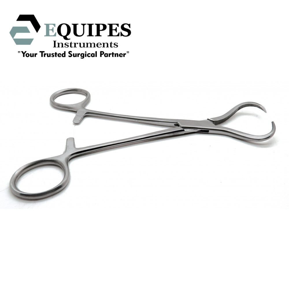 Lewin Bone Holding Forceps 7 inch Serrated Clamp — Surgical Instruments by EQUIPES Instruments