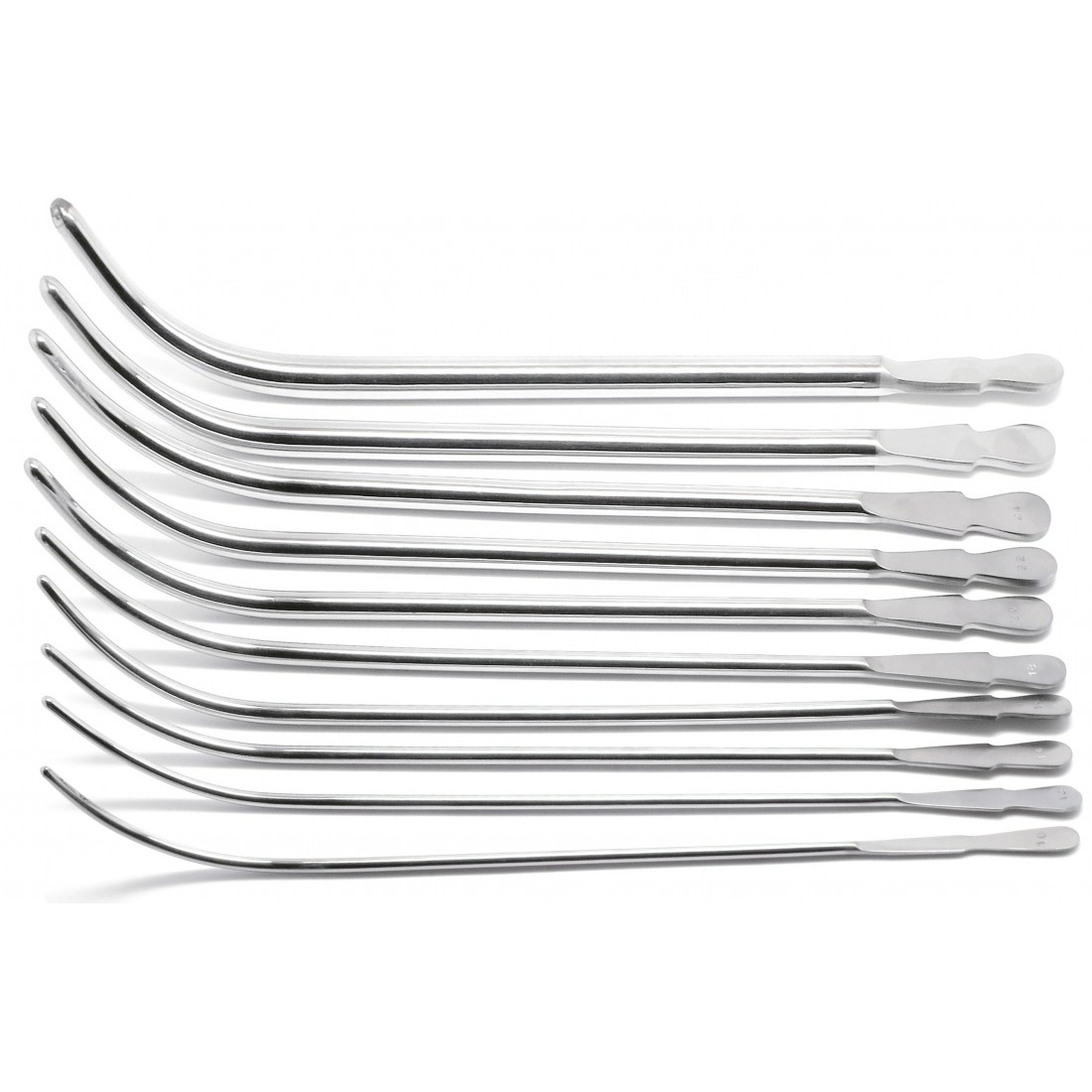 Set Of 10 Pieces Van Buren Sound Urethral 10fr to 28fr OBGYN — Surgical Instruments by EQUIPES Instruments