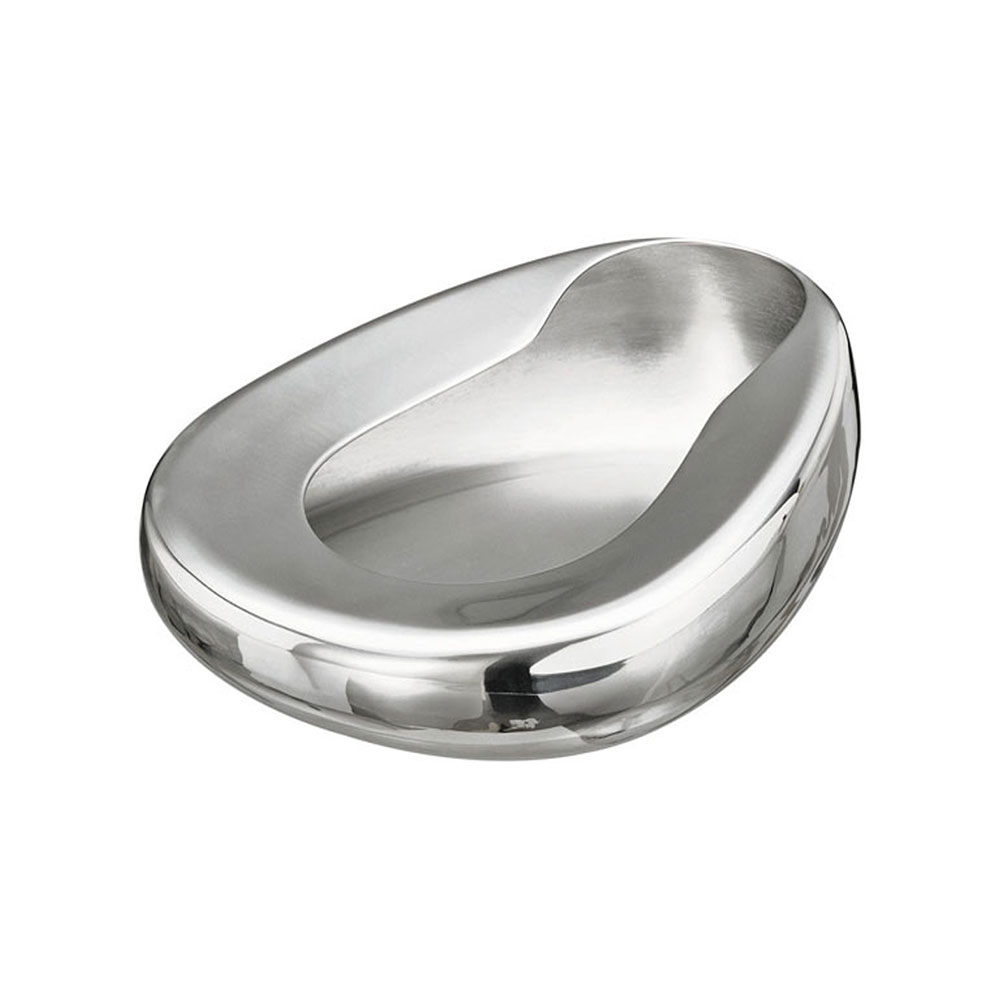 Stainless Steel Adult Bedpan Holloware Instruments — Medical Holloware by EQUIPES Instruments