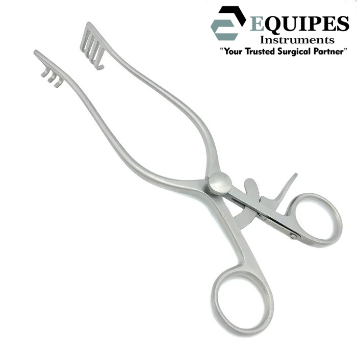 Travers Retractor, 20cm 3x4 Prongs — Surgical Instruments by EQUIPES Instruments